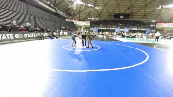 Girls 2A 120 lbs Champ. Round 1 - Aaliyah Goodwin, Fife (Girls) vs Genevieve Daly, Mark Morris (Girls)