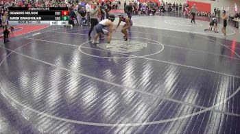 138 lbs Cons. Round 1 - DeAndre Nelson, Sunset vs Jaden Eisagholian, Calvary Chapel