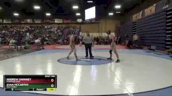 132 lbs Cons. Round 2 - Evan McCarthy, Holy Family vs Andrew Swinney, Mountain View