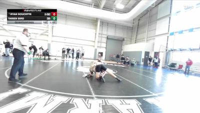 140 lbs Quarterfinal - Ryan Doucette, RWC - Roy Wrestling Club vs Tarien Bird, Sanderson Wrestling Academy