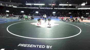 Girls 145 lbs Champ. Round 2 - Persephone Puz, Vashon Island (Girls) vs Elizabeth Noble, Lynnwood (Girls)