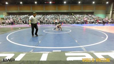 64 lbs Round Of 32 - Connor Houck, Oroville Rattlers vs Jalen Vann, All I See Is Gold Academy