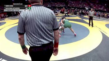 G-135 lbs Champ. Round 1 - Haylynn Littleton, G-Harrison vs Addi Lyon, G-Marysville