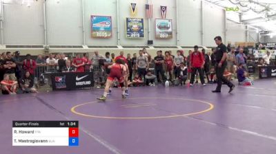 55kg Quarter: Robert Howard, TMWC vs Trevor Mastrogiovanni, Blairstown WC