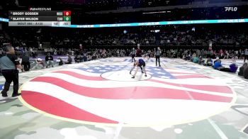 3rd Place Match - Slater Wilson, Tea Area vs Brody Gossen, West Central