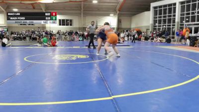 235 lbs Champ. Round 2 - Madi Ford, Olentangy Orange vs Maci Lee, Marysville High School