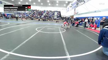 110 lbs Champ. Round 1 - Kimberly Sandavol, JW North vs Victoria Reyes, Oak Hills