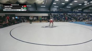 157 lbs 3rd Place Match - Noah Rice, Messiah vs Martin Turi, Kings