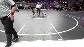 49.7-54.5 lbs Consi Of 8 #2 - Tatum Rubinstein, Wentzville Wrestling Federation vs Maliyah Lopez, Rogue Warrior Wrestling