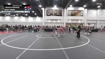 125 lbs Semis - Delialah Betances, Storm Wrestling Center vs Hailey Turner, Virginia Team Predator