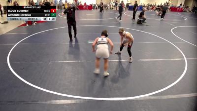 Elementary - 115 lbs Jacob Sommer, NRHEG vs Weston Hoebing, Westfield