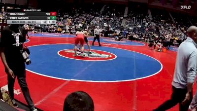 2A-215 lbs Champ. Round 1 - Emer Jacinto, East Jackson HS vs Noah Cash, Pike County