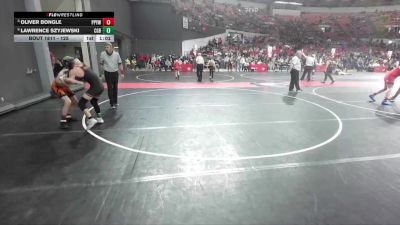 125 lbs Cons. Semi - Oliver Bongle, Poynette Panther Youth Wrestling vs Lawrence Szyjewski, Hartford