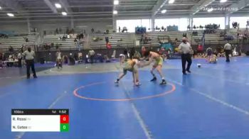 106 lbs Prelims - Robert (Cael) Rossi, PA vs Nathan Gates, SC