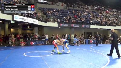 126 lbs Cons. Rd Of 16 - Omar Niyazov, NOVA Wrestling Club vs Luca Giacobbi, Young Guns Wrestling Club