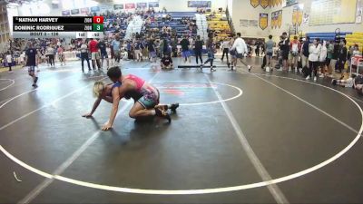 126 lbs Cons. Round 4 - Dominic Rodriguez, Explorer Wrestling Club vs Nathan Harvey, Middleburg