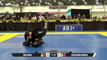 Felicia Damali Charles vs Risa Takeda 2026 World Master IBJJF Jiu-Jitsu Championship