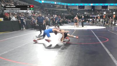 106 lbs Round Of 16 - Luke Loren, St. John Bosco (SS) vs Roman Foncesca, Gilroy (CC)