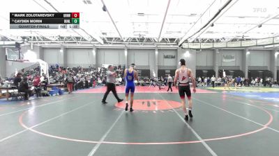 138 lbs Quarterfinal - Mark Zolotarevsky, Greenwich vs Cayden Morin, Bunnell