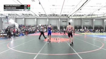 138 lbs Quarterfinal - Mark Zolotarevsky, Greenwich vs Cayden Morin, Bunnell