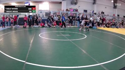 60 lbs Quarterfinal - Rocky Molis, Vici Wrestling Club vs Holly Myers, Dead Shot Wrestling Club