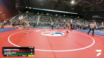 4A-138 lbs Semifinal - Antonio Avila, Thunder Basin vs Cameron Kendall, Star Valley