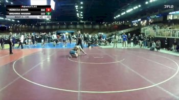 100 lbs Semifinal - Rebecca Marin, Doral Academy vs Breanna Higgins, Camden County