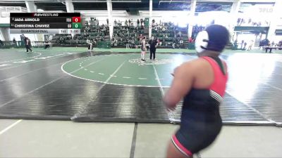 180 lbs Quarterfinal - Jada Arnold, Frostburg State vs Christina Chavez, Gannon University