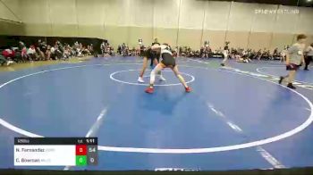 120 lbs Rr Rnd 4 - Niko Fernandez, Pomona Elite 14U vs Cameron Bowman, Mojo Grappling Academy 14U