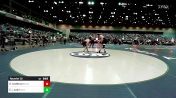 285 lbs Round Of 32 - Shane Mattson, Montana-Northern vs Dmarian Lopez, Western Wyoming