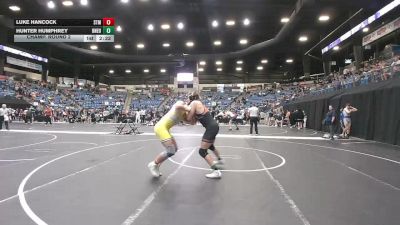 184 lbs Champ. Round 2 - Hunter Humphrey, Doane University vs Luke Hancock, University Of Saint Mary (KS)