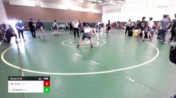 113 lbs Round Of 16 - Maxx Diaz, Etiwanda vs Landen Crawley, Cathedral City