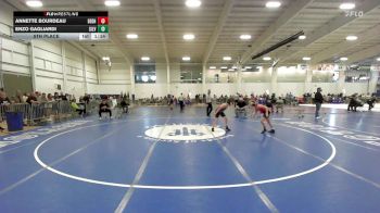 108 lbs 5th Place - Annette Bourdeau, Dedham vs Enzo Gagliardi, Silverback WC