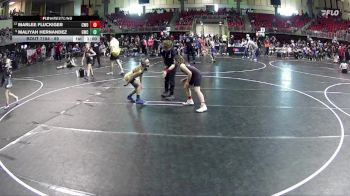 89 lbs Cons. Round 3 - Maliyah Hernandez, Gering Wrestling Club vs Marlee Fluckiger, CWO