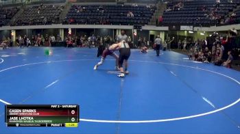 155 lbs Round 5 - Casen Sparks, Ankeny Wrestling Club vs Jase Lhotka, Mahnomen Waubun Thunderbirds