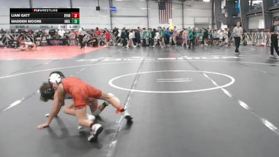 56 lbs Round 2 - 10:45am Saturday - Madden Moore, Oklahoma Elite vs Liam Gatt, Backyard Brawlers