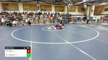 220 lbs Semifinal - Barry Held, Foran vs Brandon Toscano, Bunnell