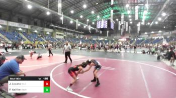 64 lbs Round Of 16 - Jocelynn Lozano, Valley Bad Boys vs Paislee Neiffer, Havre WC