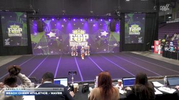 Beach Cheer Athletics - Waves [2026 L1 - U8 Day 2] 2026 Feel The Power