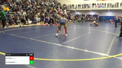 139 lbs R-64 - Brett Klim, Derry vs Nihad Sultanli, Mt. Lebanon