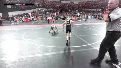 105 lbs Quarterfinal - Isaiah Neitzel, Askren Wrestling Academy vs Layton Gruenenfelder, Pec-Argyle Youth Wrestling