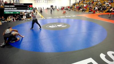 157 lbs Cons. Round 2 - Kristian Blake, Indiana Tech vs Ethan Jones, Indiana Tech