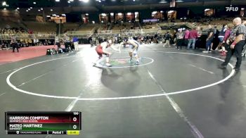 190 lbs Cons. Round 5 - Harrison Compton, Seaforth High School vs Mateo Martinez, Somerset