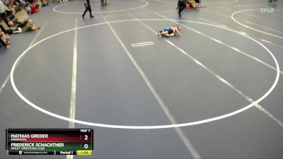 Champ. Round 1 - Frederick Schachtner, Simley Wrestling Club vs Mathias Greder, Minnesota