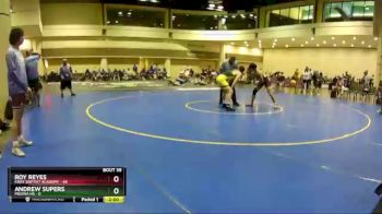 160 lbs Round 8 (10 Team) - Roy Reyes, First Baptist Academy vs Andrew Supers, Medina HS