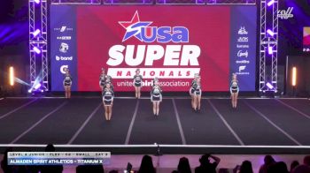 Almaden Spirit Athletics - Titanium X [2026 L4 Junior - Flex - D2 - Small Day 3] 2026 USA All Star Super Nationals