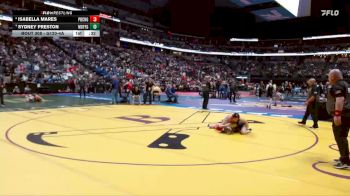 G120-4A Cons. Round 3 - Sydney Preston, Moffat County Girls vs Isabella Mares, Pueblo Central Girls
