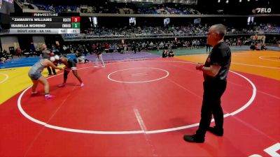 6A 165 lbs Cons. Semi - Zamariya Williams, Rockwall Heath vs Isabella Moreno, El Paso Eastwood