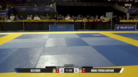 Alex Dokic vs Miguel Pereira Santiago 2026 Pan Kids Jiu-Jitsu IBJJF Championship
