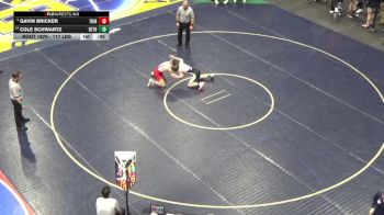 117 lbs Consolation - Gavin Bricker, Trinity vs Cole Schwartz, Bethlehem Catholic